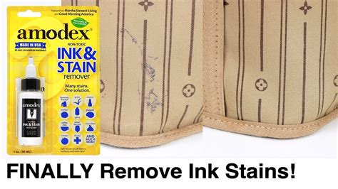 how to remove ink from louis vuitton canvas|canvas pen removal spray.